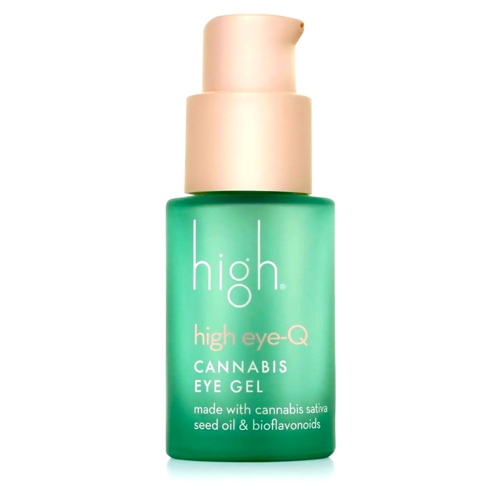 high eye-Q EYE GEL made with hempseed oil & bioflavonoids
smooth, hydrate & cool